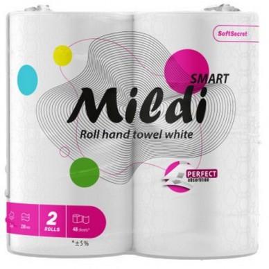 Рушник паперовий ” Mildi Smart ” 210*110/50 целюл. 2 шар